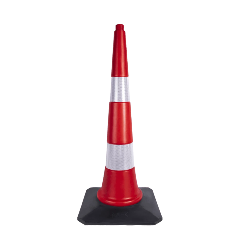 Con din HDPE, baza de cauciuc, 90 cm