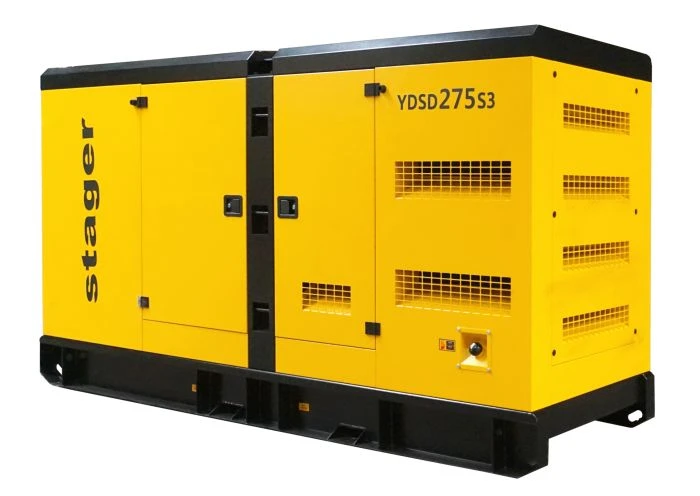 Generator insonorizat diesel trifazat, Stager YDSD275S3, 275kVA, 361A, 1500rpm