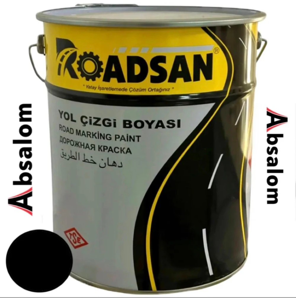Vopsea Coloane si Borduri, 25kg, NEGRU